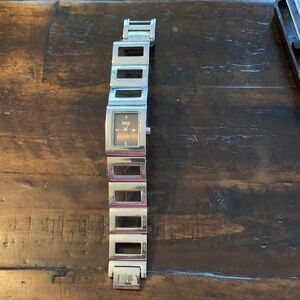 Roots Silver Geometric Link Watch
R250